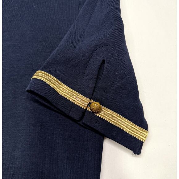 Ralph Lauren boatneck, NWT Blue embossed buttons for signature Lauren style - Picture 6 of 11